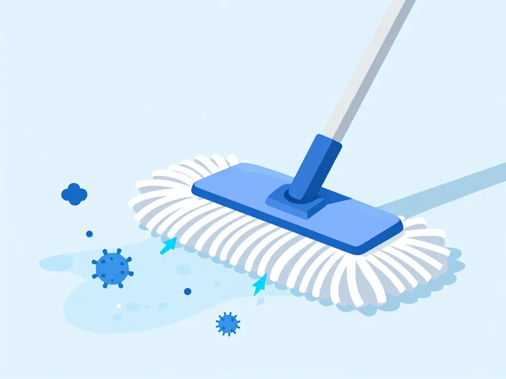 Diagramme efficacité balai professionnel microfibre