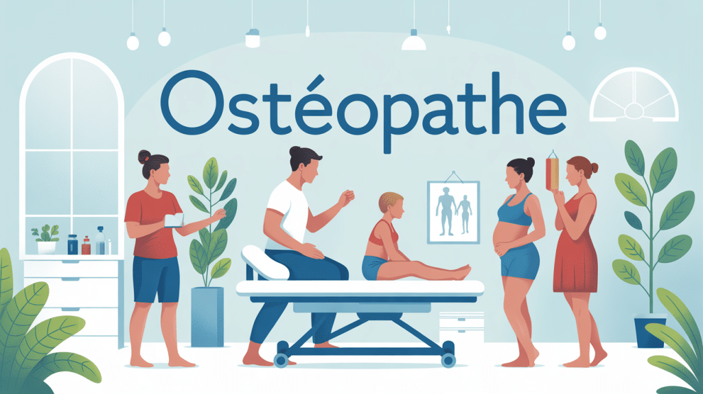 berger-osteopathe.fr illustration cabinet ostéopathe tous âges