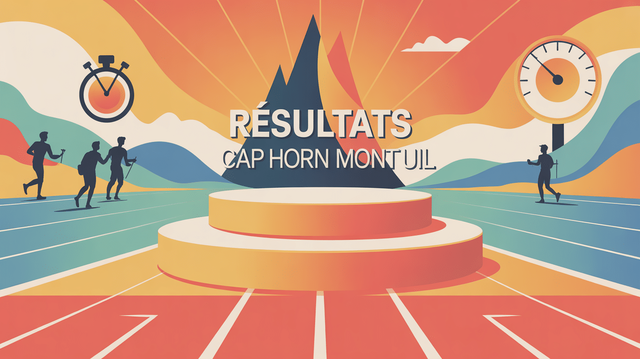 cap horn montreuil résultat podium sportif et chronomètre
