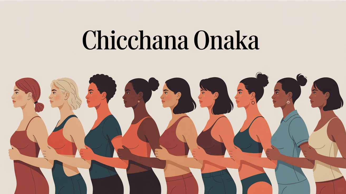 Illustration chicchana onaka diversité ventres humains