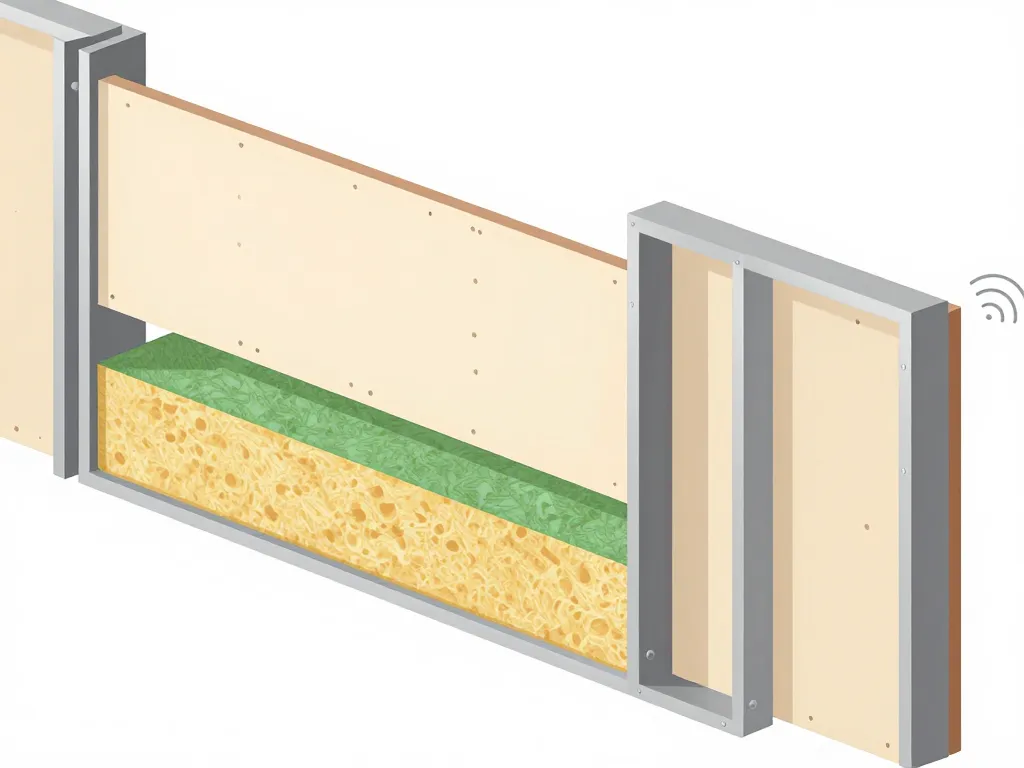 Diagramme en coupe cloison SAD signification structure
