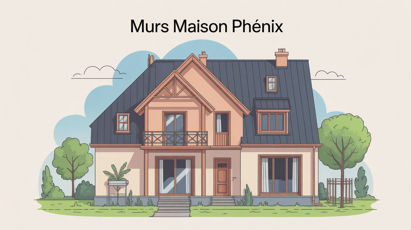 composition des murs maison phenix en coupe schéma rénovation