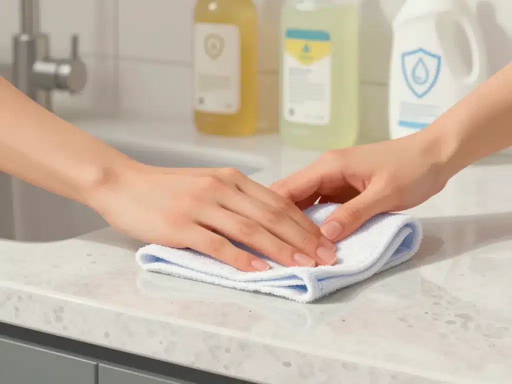 entretien quotidien quartzite plan de travail protection et durabilité