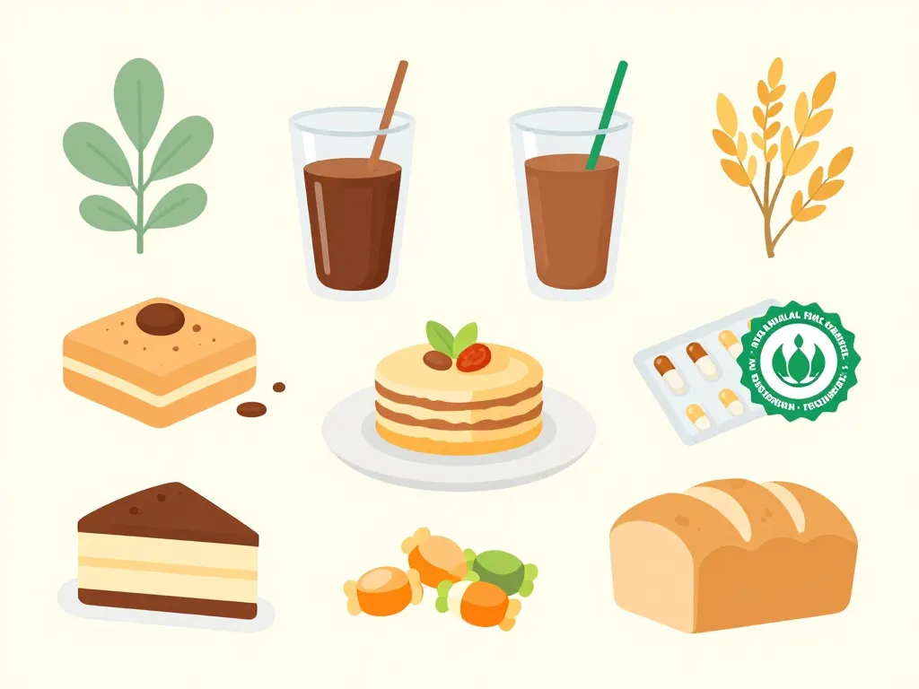 glucose halal confiseries boissons médicaments