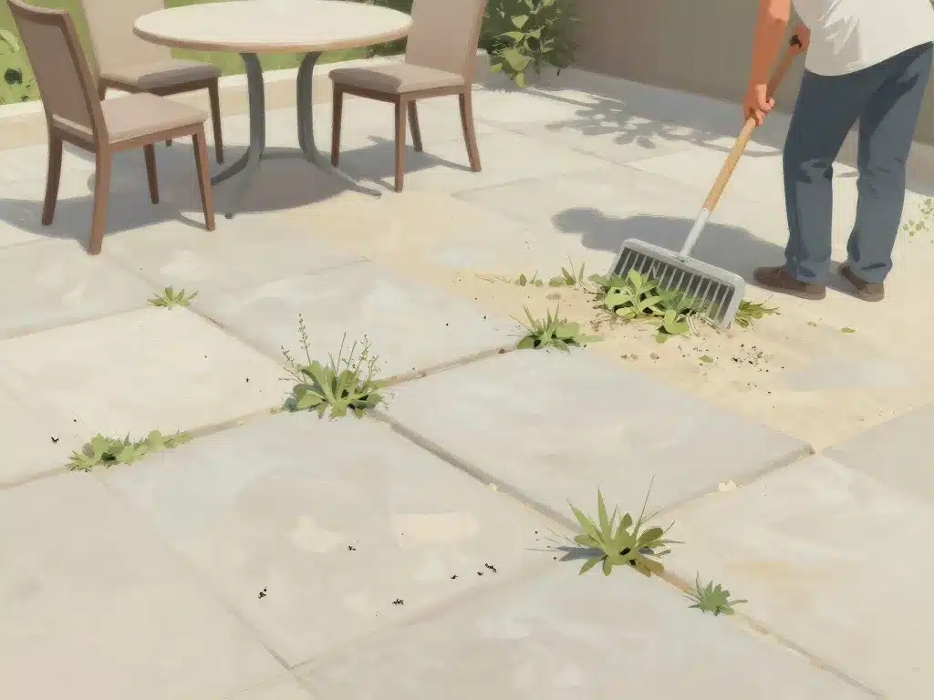 inconvénients pose dalle sur sable terrasse entretien