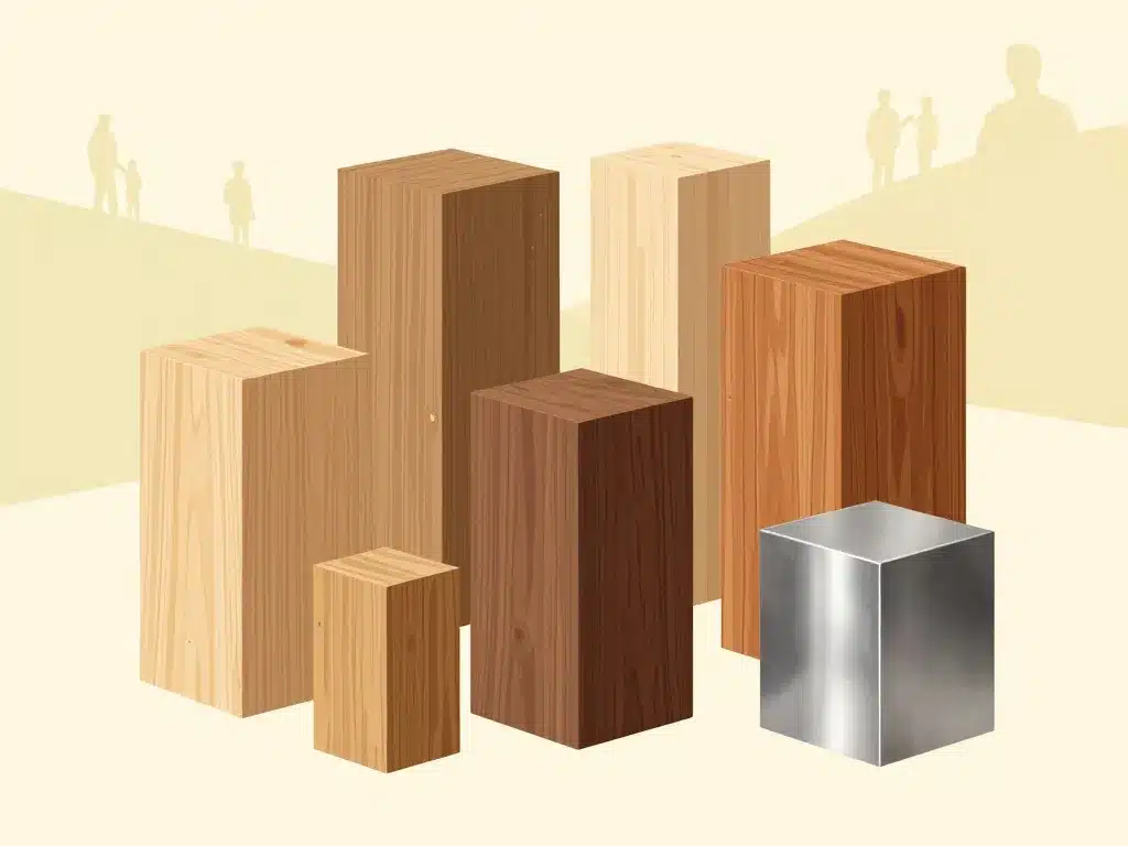 comparaison kit terrasse sur pilotis bois et métal