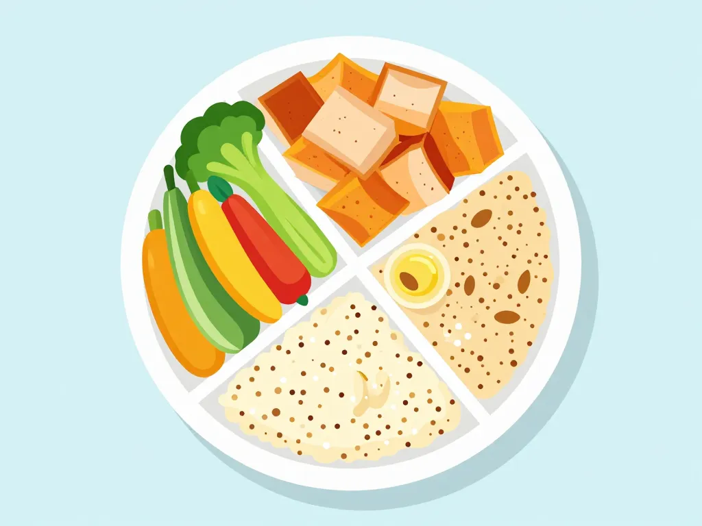 méthode api régime menu diagramme répartition aliments