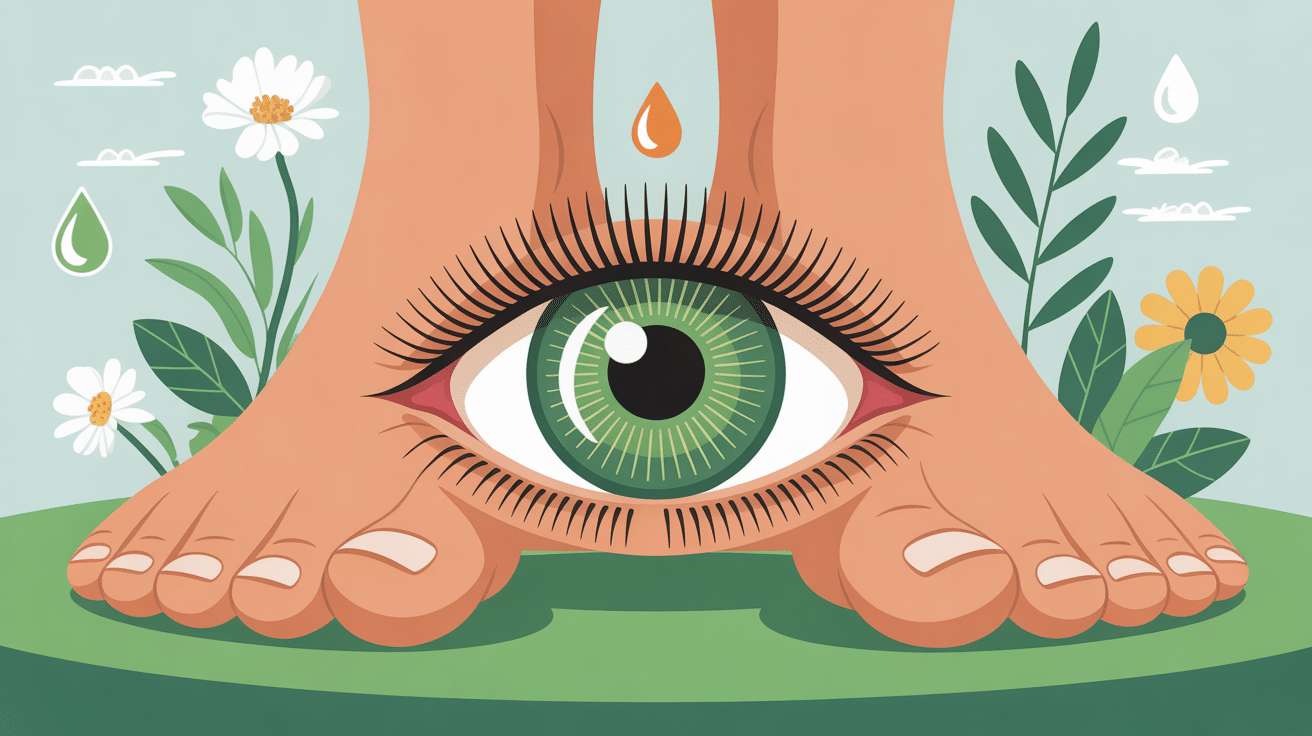 illustration centrale oeil de perdrix huiles essentielles