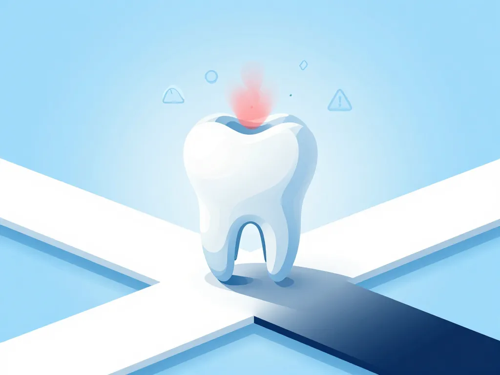 peut-on arracher une dent infectée, image métaphore illustration revue décision clinique