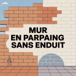 peut on laisser un mur en parpaing sans enduit illustration informative