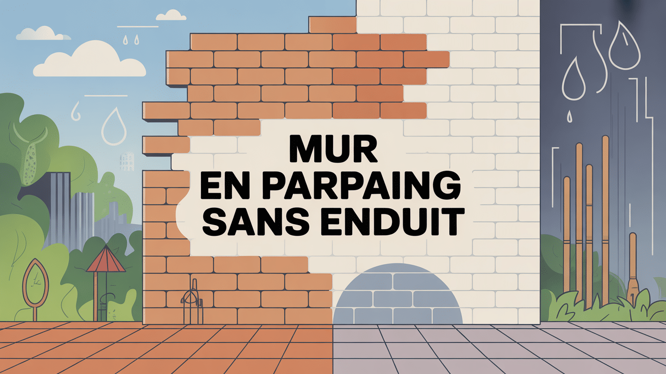 peut on laisser un mur en parpaing sans enduit illustration informative
