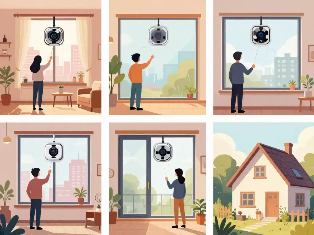 robot lave-vitres avis que choisir selon profil et logement