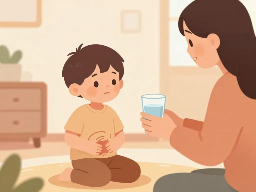 rot œuf pourri puis diarrhée cause visuel enfant