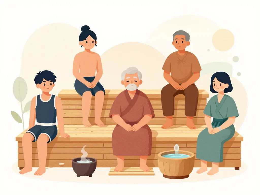 sauna japonais combien de fois par semaine pour chacun