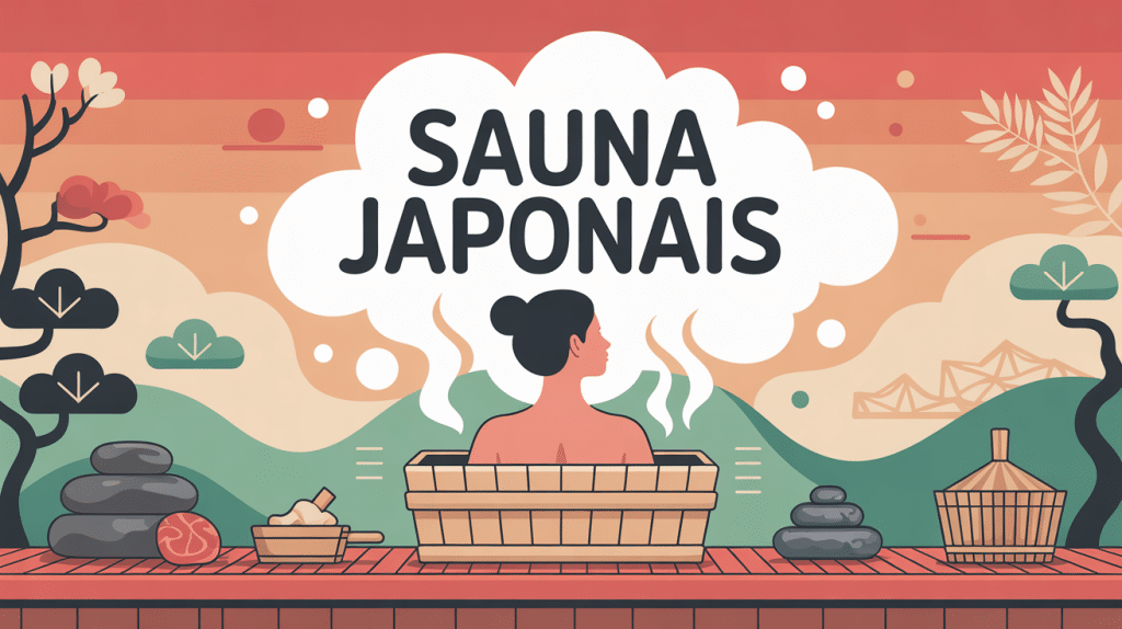sauna japonais combien de fois par semaine illustration sauna traditionnel