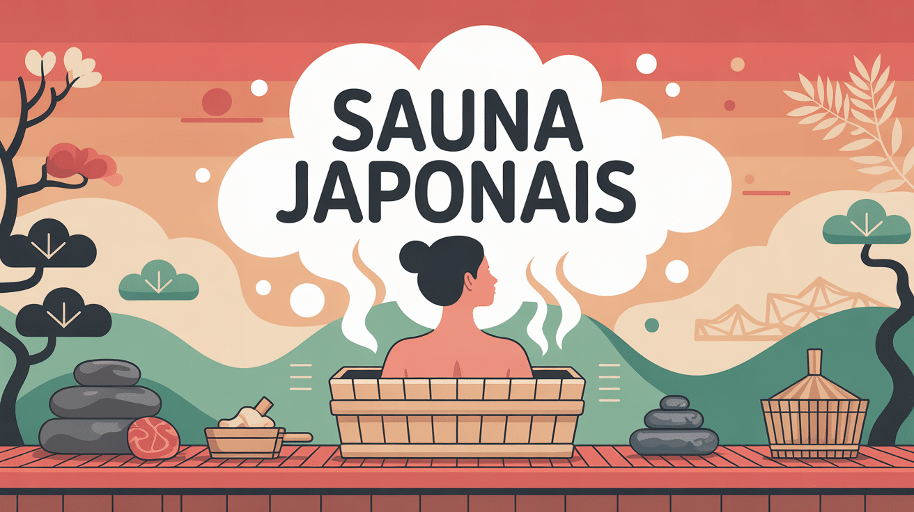 sauna japonais combien de fois par semaine illustration sauna traditionnel