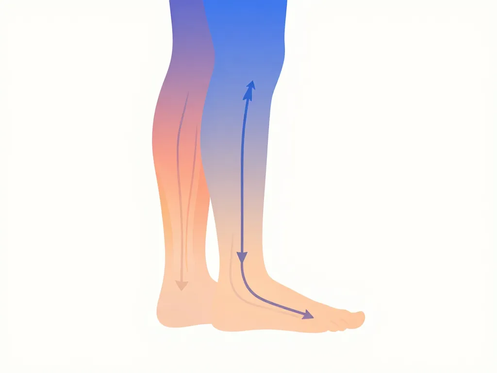 diagramme semelles orthopédiques douleurs musculaires alignement