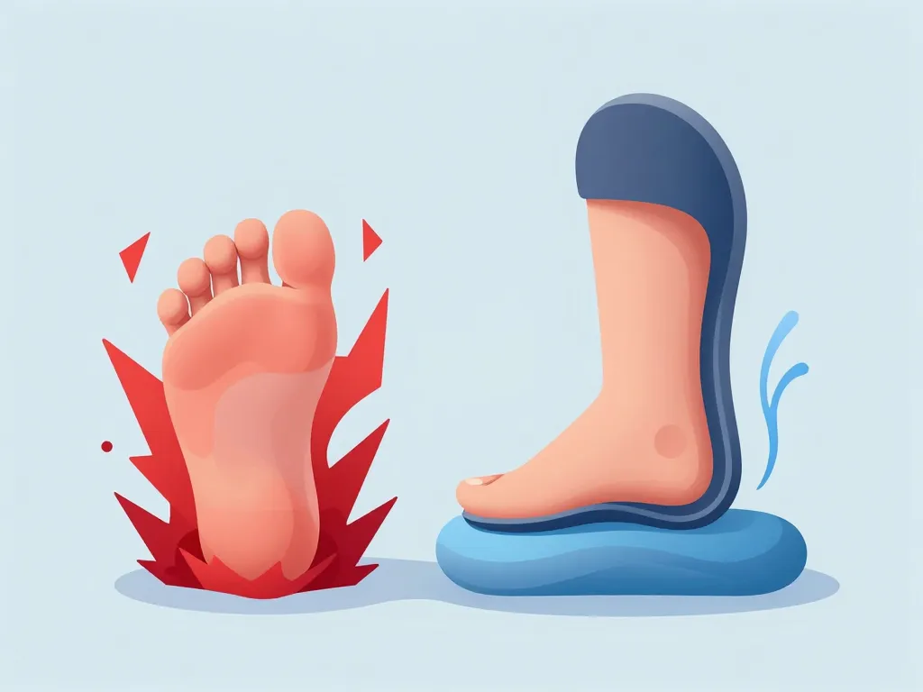 comparaison semelles orthopédiques douleurs musculaires avant après