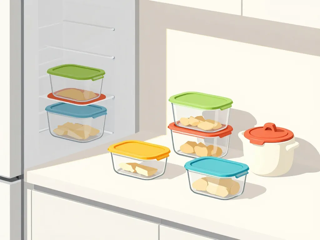 couvercle en silicone sur contenants pour conservation pratique