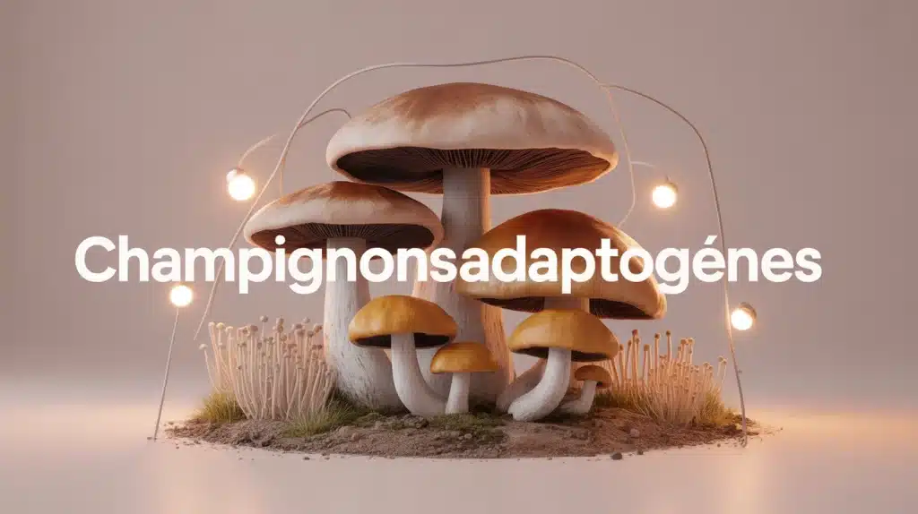 Champignons adaptogènes, apaisement et résilience au stress