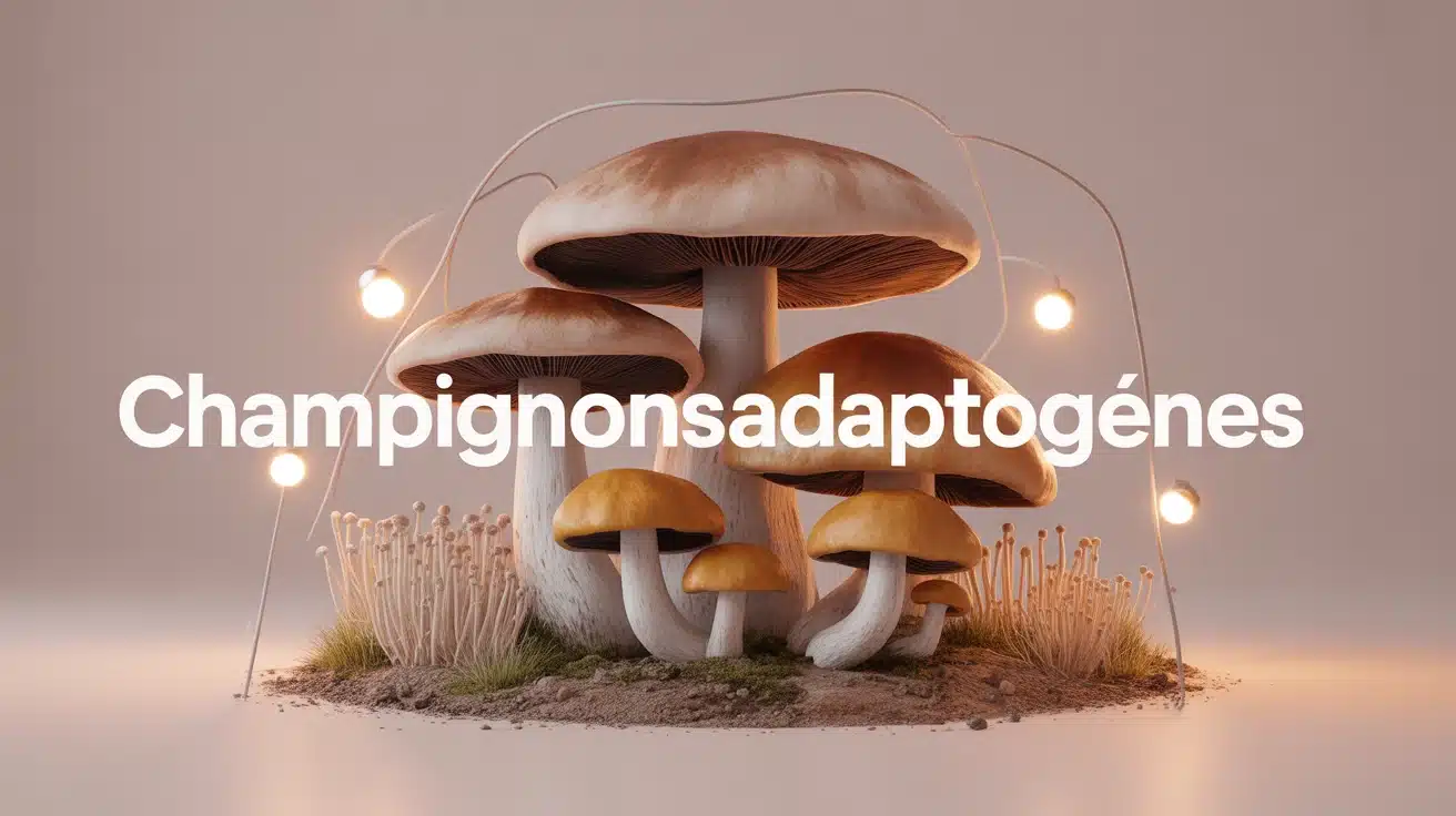 Champignons adaptogènes, apaisement et résilience au stress