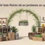 Déco de jardin en upcycling : objets récupérés