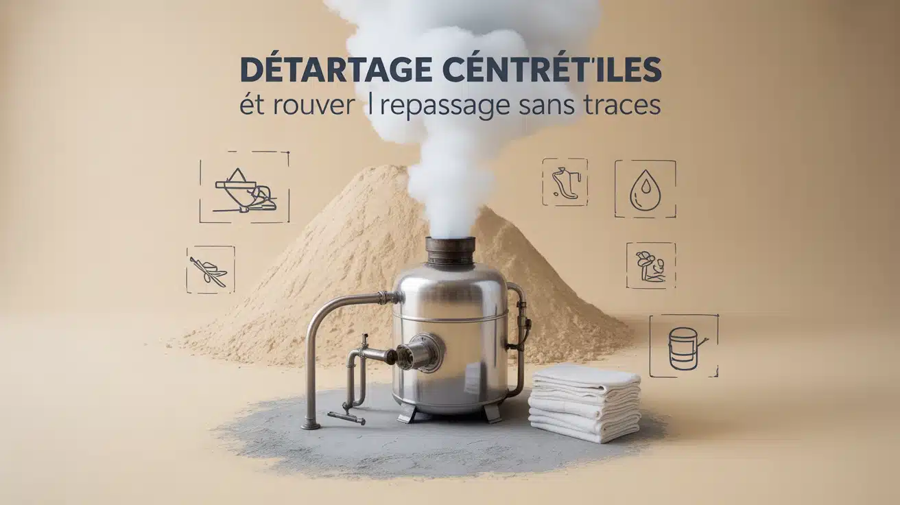 détartrage centrale vapeur pour éliminer le calcaire