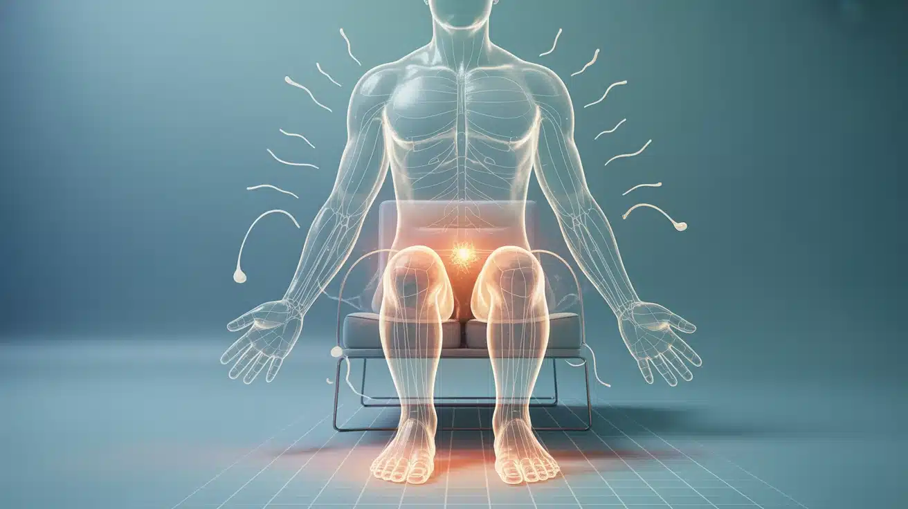 Drainage lymphatique apaisant à domicile, jambes légères