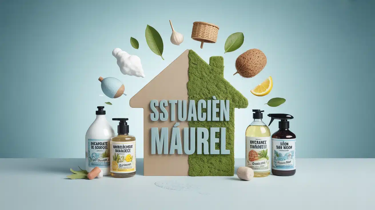 Entretien naturel avec bicarbonate, vinaigre, citron, savon noir