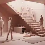 Moquette d’escalier pour réduire le bruit et sécuriser les marches