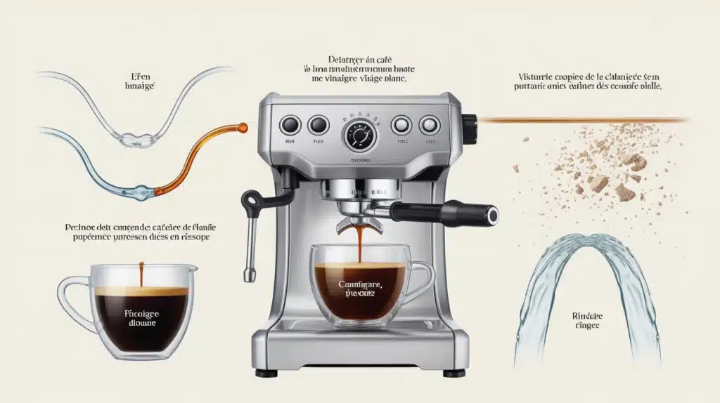 Quantité de vinaigre blanc pour détartrer une cafetière