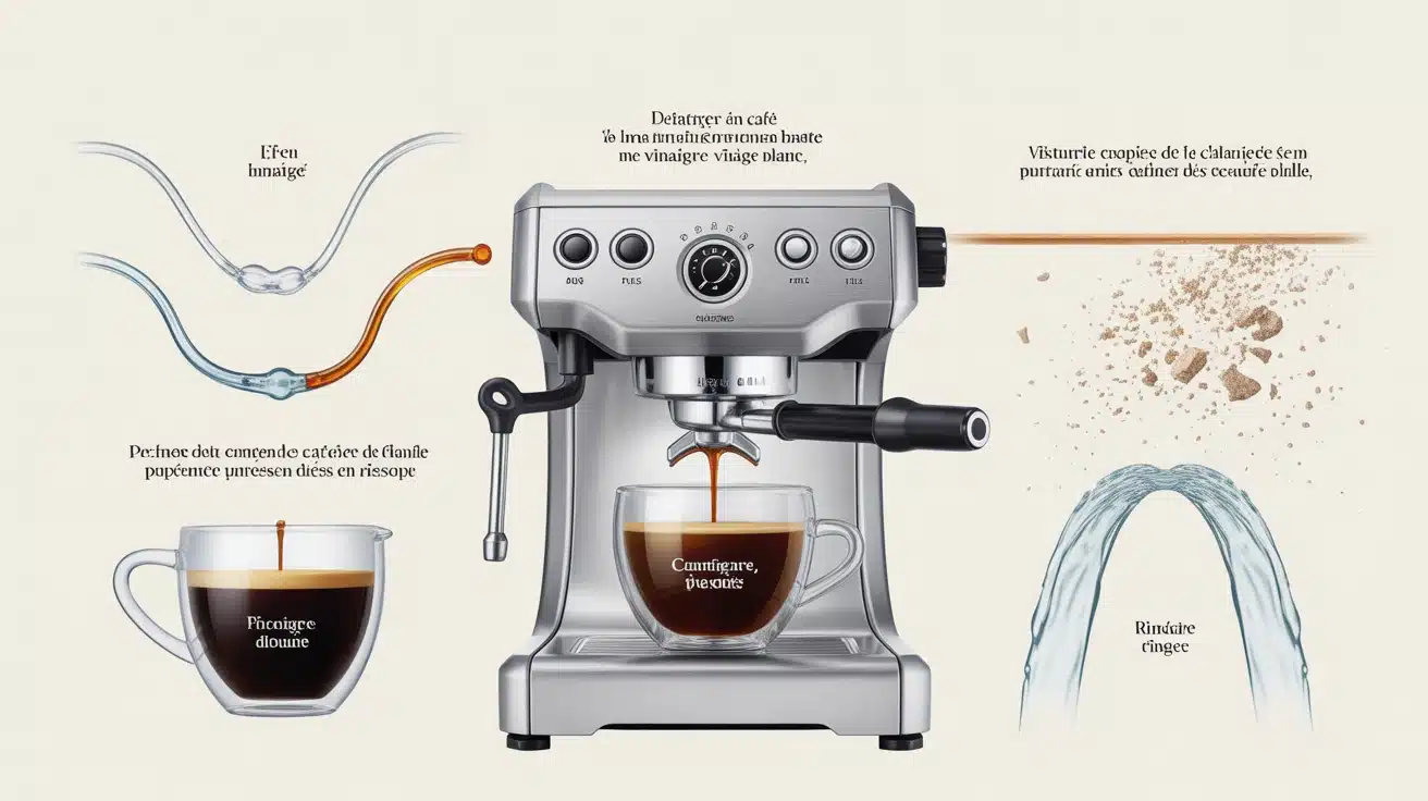 Quantité de vinaigre blanc pour détartrer une cafetière