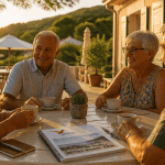 ancv seniors en vacances destinations 2025 groupe terrasse