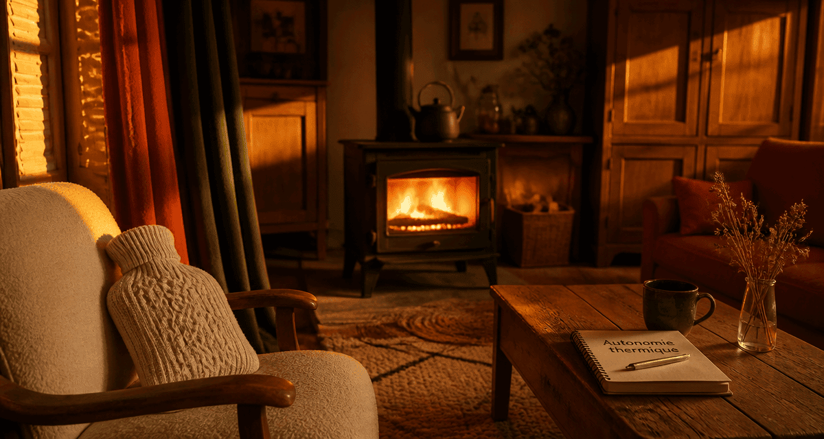 comment chauffer une pièce sans électricité poêle à bois et isolation