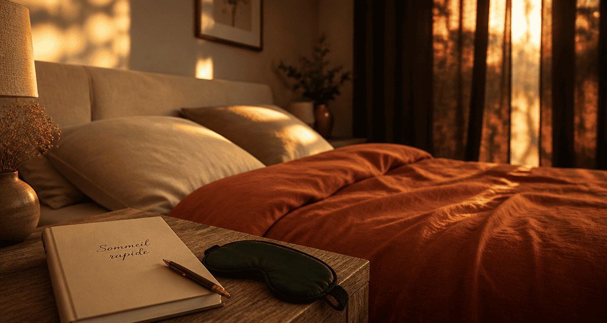 comment trouver le sommeil rapidement lit ambiance cocon