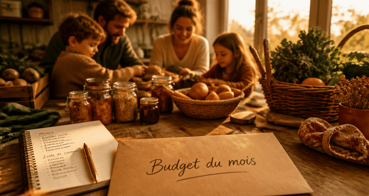 famille trie courses depenser moins