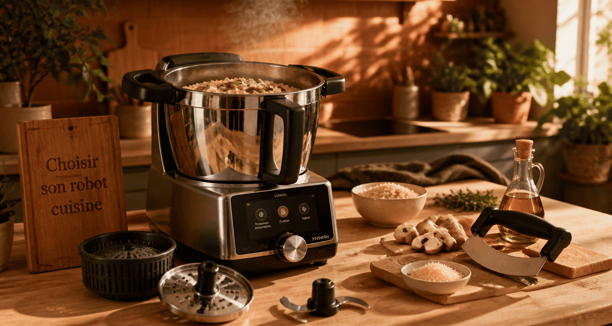 meilleur robot cuisine bol inox risotto