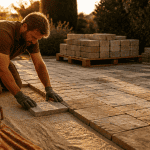 prix pose pavé m2 sans fourniture terrasse artisan