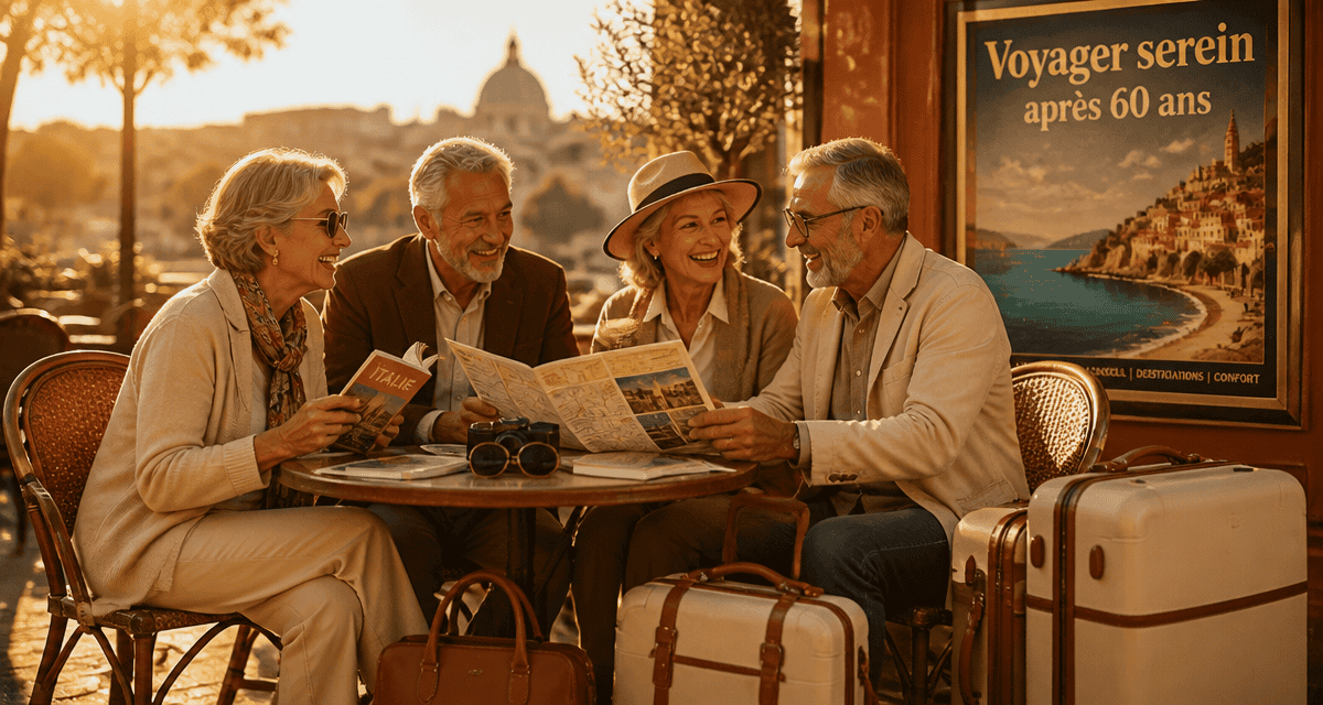 voyages organisés pour personnes seules 60 ans seniors terrasse