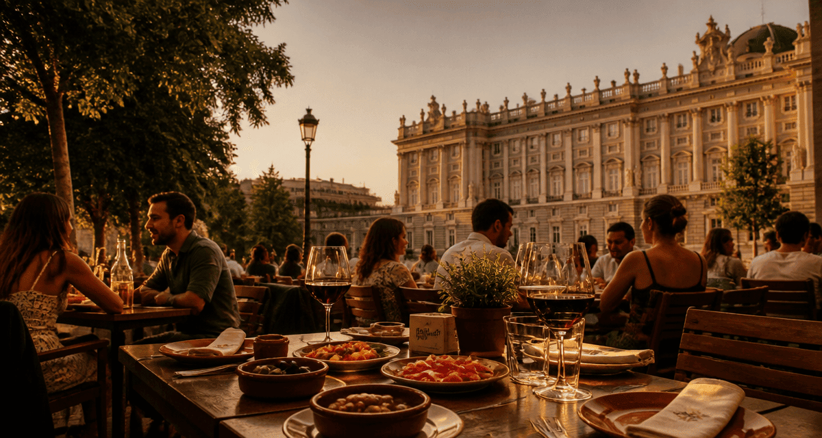 week end madrid terrasse tapas palais royal