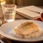 aliments sans fibres liste cabillaud riz beurre