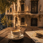 Barcelone quand partir café terrasse lumière dorée