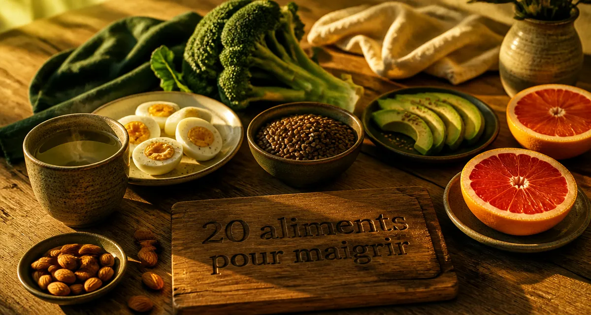 les 20 aliments qui font maigrir oeufs brocoli avocat