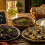 liste d aliments riche en fer sur table rustique