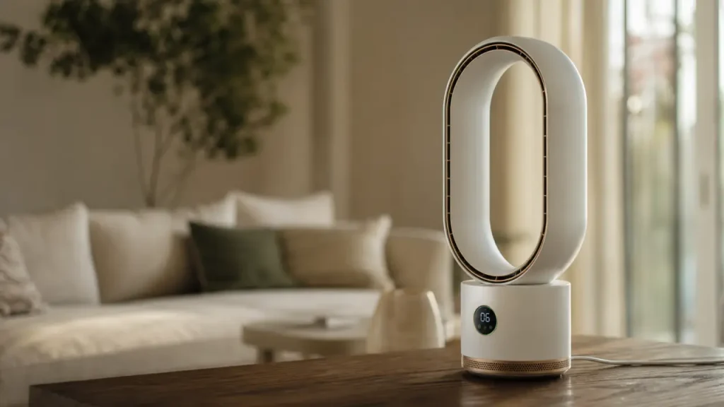 Avis ventilateur Dyson sans pales : confort 70° d’oscillation