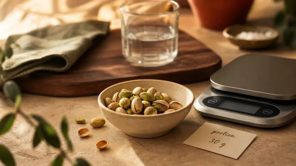 Les pistaches 30 g : les pistaches font elles grossir ?