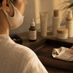 Masque double menton avis : masque tissu en intérieur