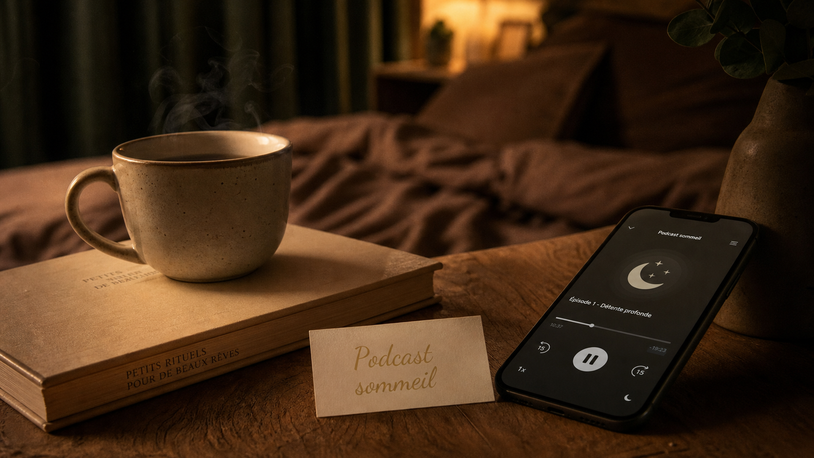 Meilleur podcast pour s'endormir : sons blancs et méditation