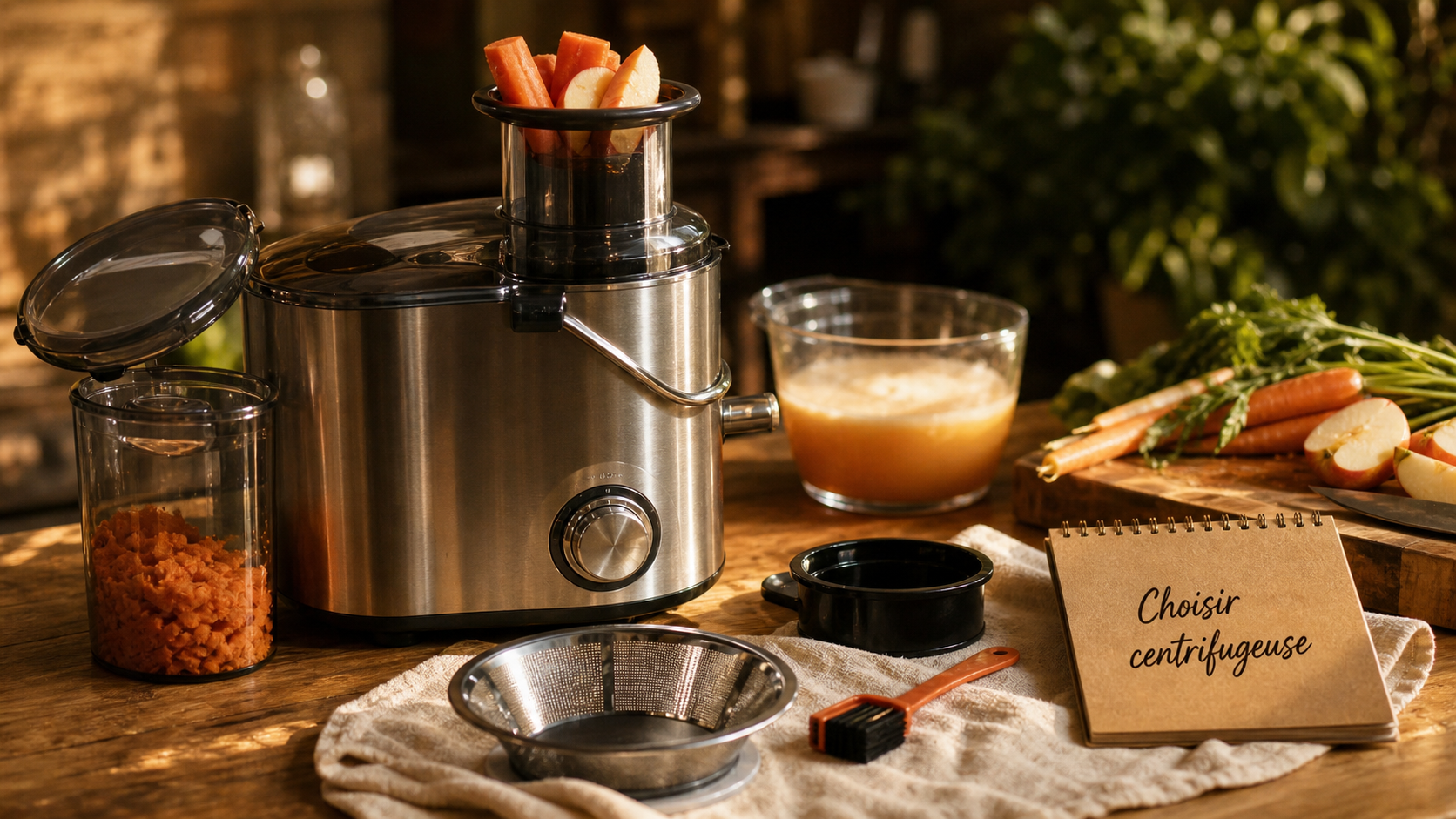 Meilleure centrifugeuse Philips, Bosch, Twinzee ou Moulinex sur plan de travail