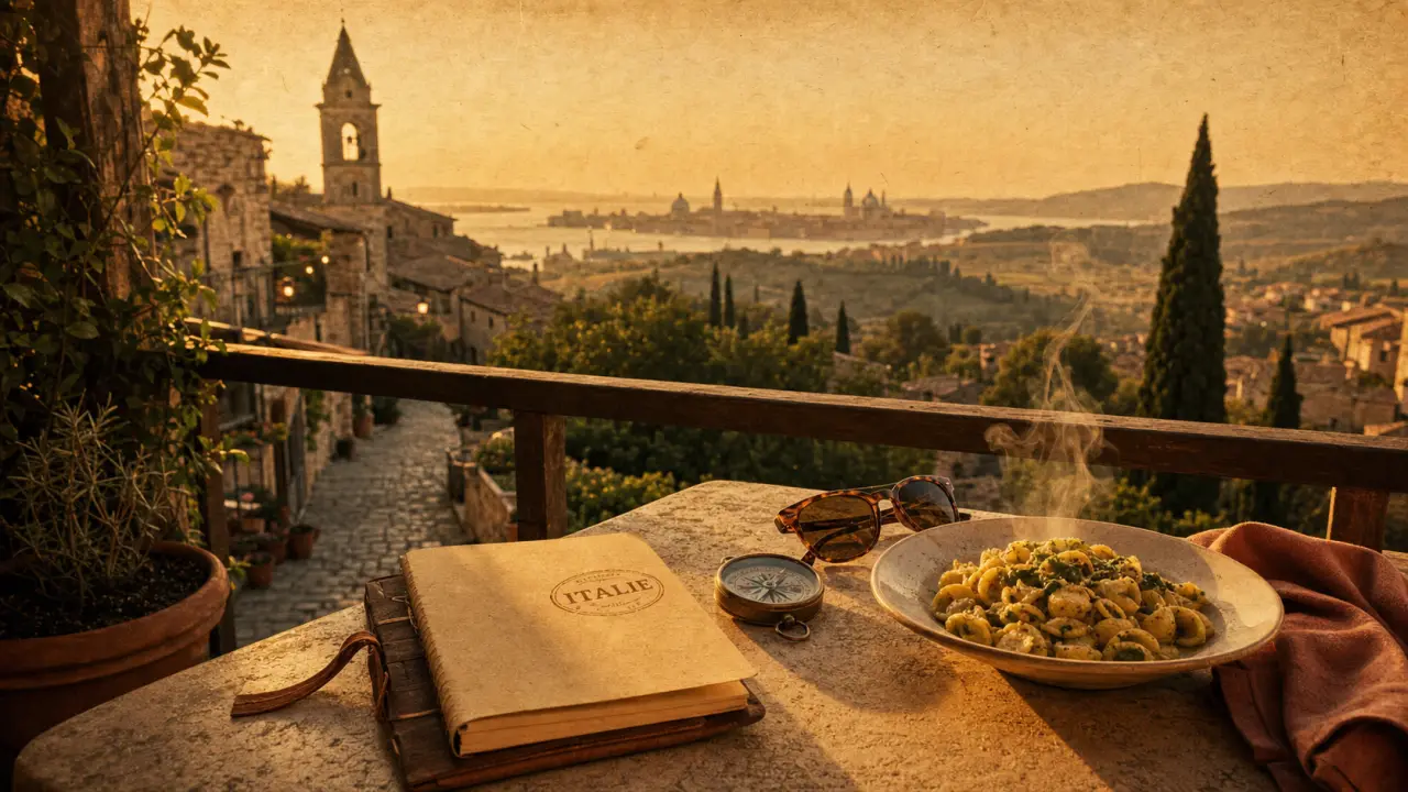 Ou aller en vacances en italie : Venise, collines toscanes, coucher de soleil